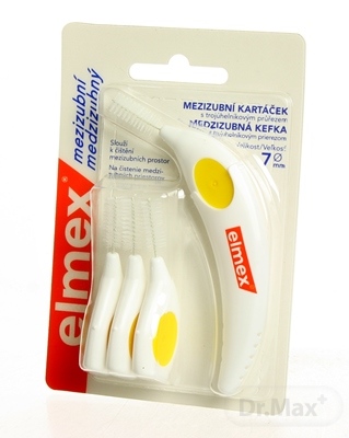 Elmex Interdental Č.7 Žltá