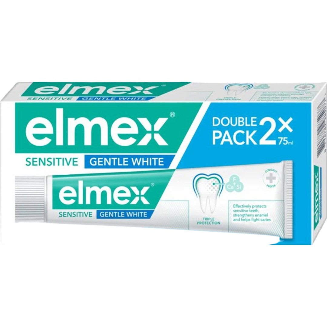 ELMEX Sensitive Gentle White zubná pasta 2x75ml