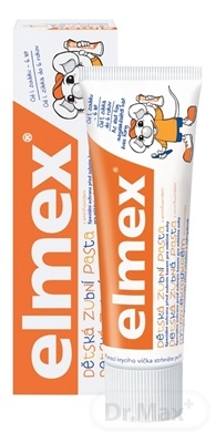 Elmex Zubná Pasta Detská S Aminofluoridmi Do 6 R.