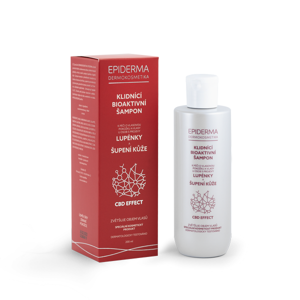 EPIDERMA CBD BIOAKTÍVNY ŠAMPÓN PSORIÁZA A SEBOREA