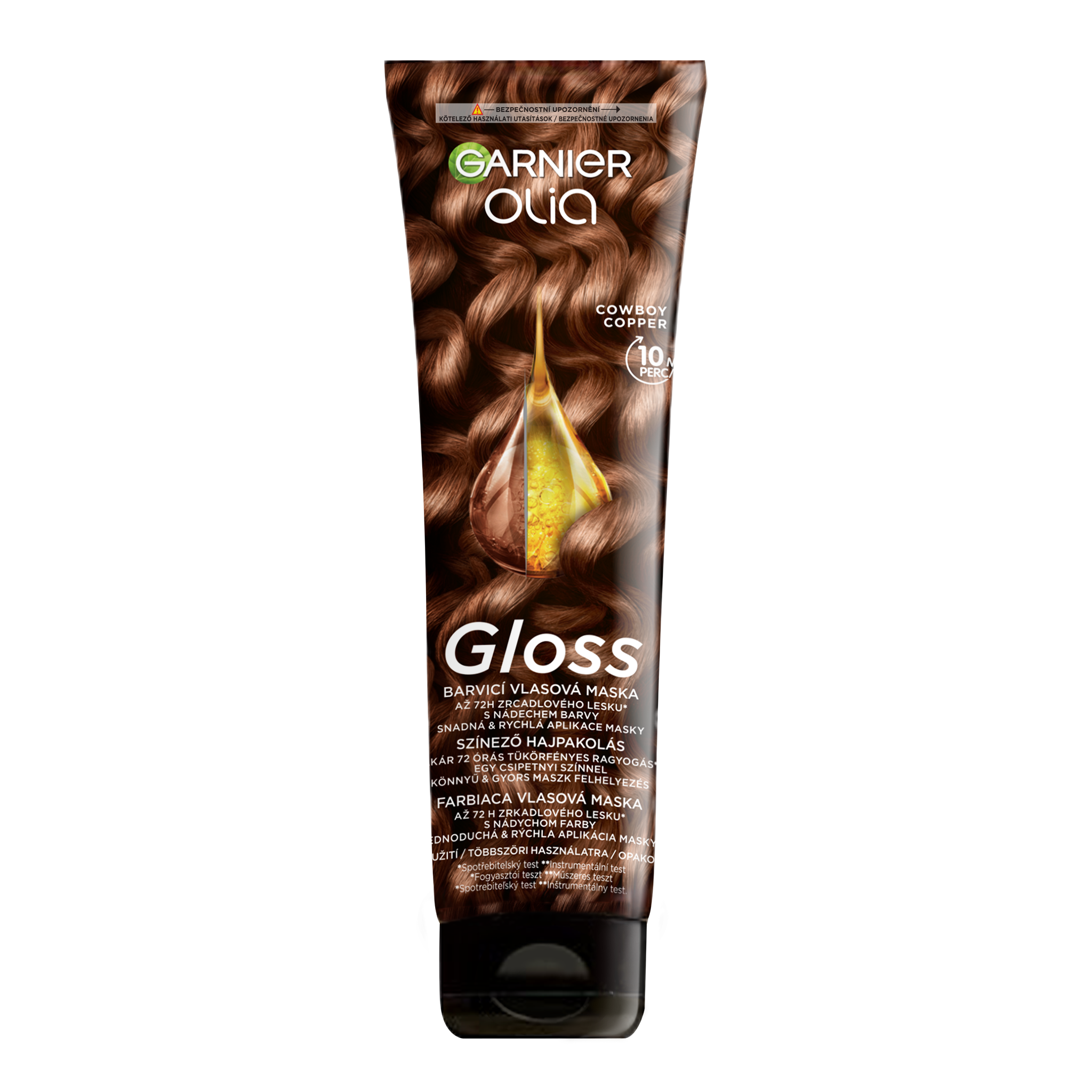 GARNIER OLIA GLOSS FARBIACA VLASOVA MASKA COWBOY COPPER