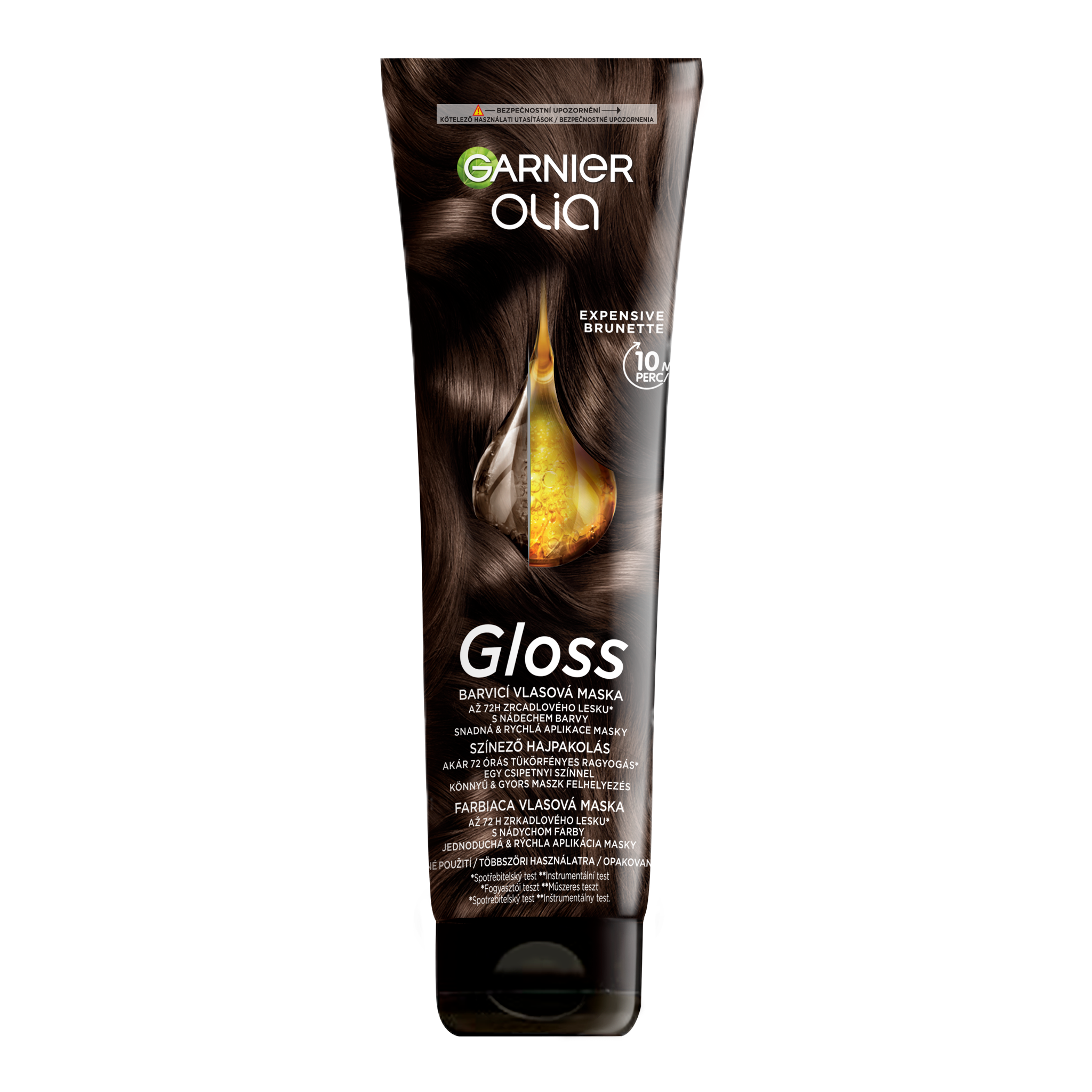 GARNIER OLIA GLOSS FARBIACA VLASOVA MASKA EXPENSIVE BRUNETTE