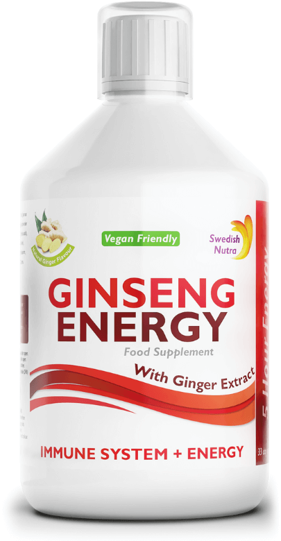Ginseng Energy tekutý ženšen a zázvor 500 ml