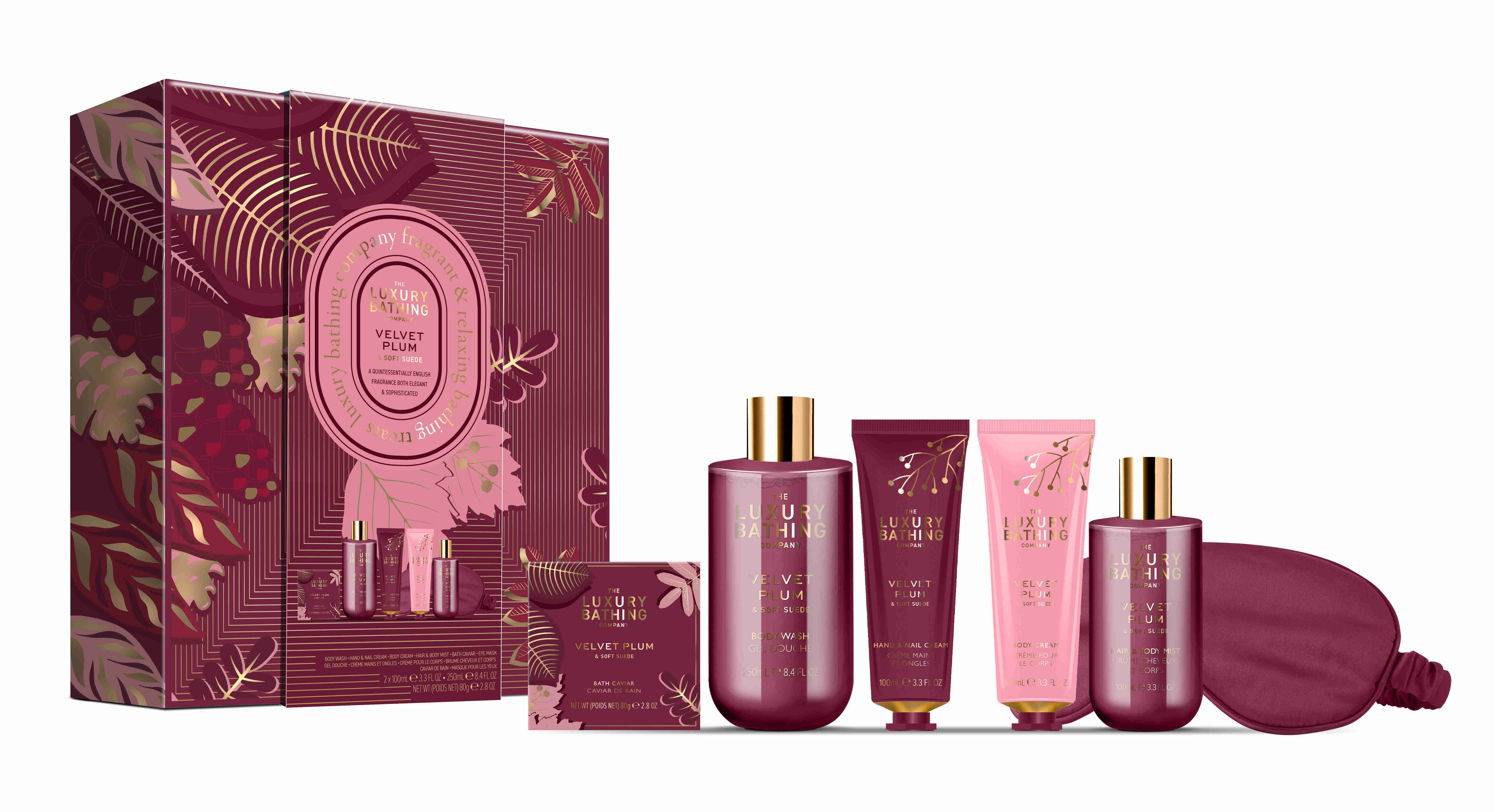 Grace Cole Sada starostlivosti o telo Velvet Plum