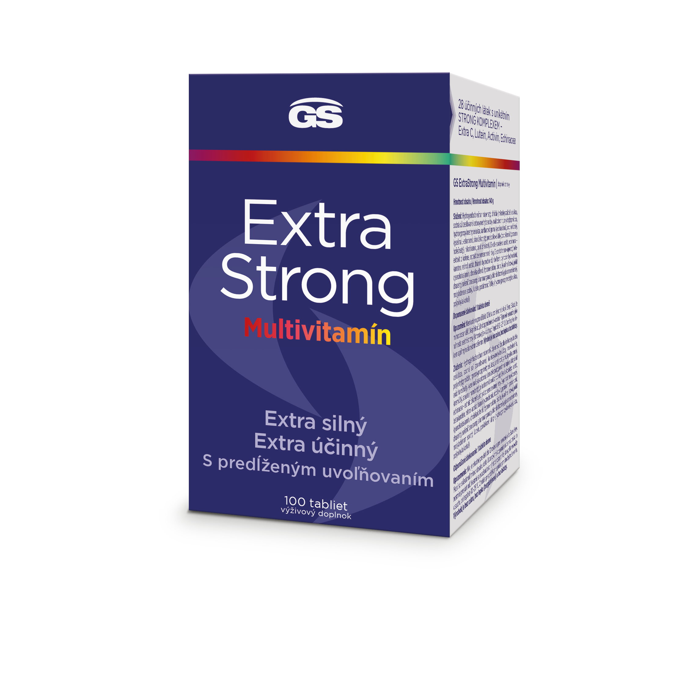 GS Extra Strong Multivitamín, 100 tbl