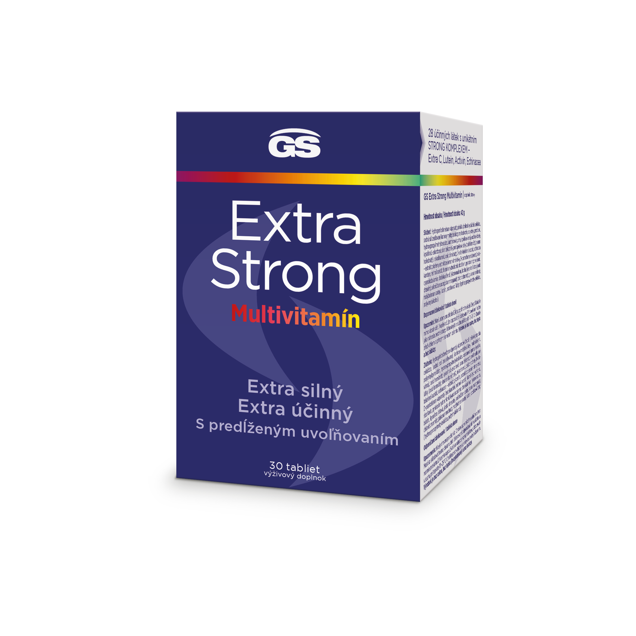 GS Extra Strong Multivitamín, 30 tbl