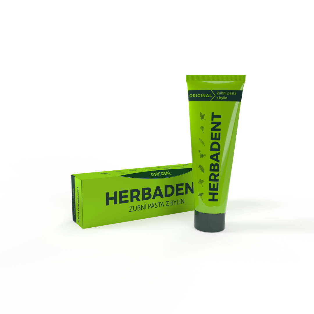 HERBADENT ORIGINAL bylinná zubná pasta s fluoridom