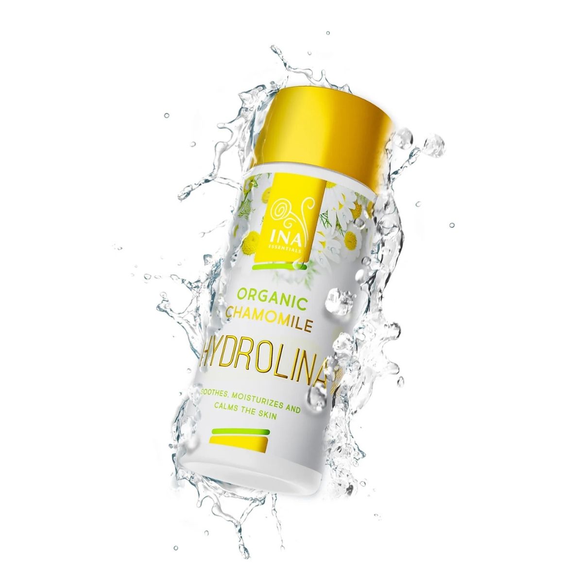 HYDROLINA - organická harmančeková voda na ekzémy a podráždenú pokožku - 150 ml - INA Essentials
