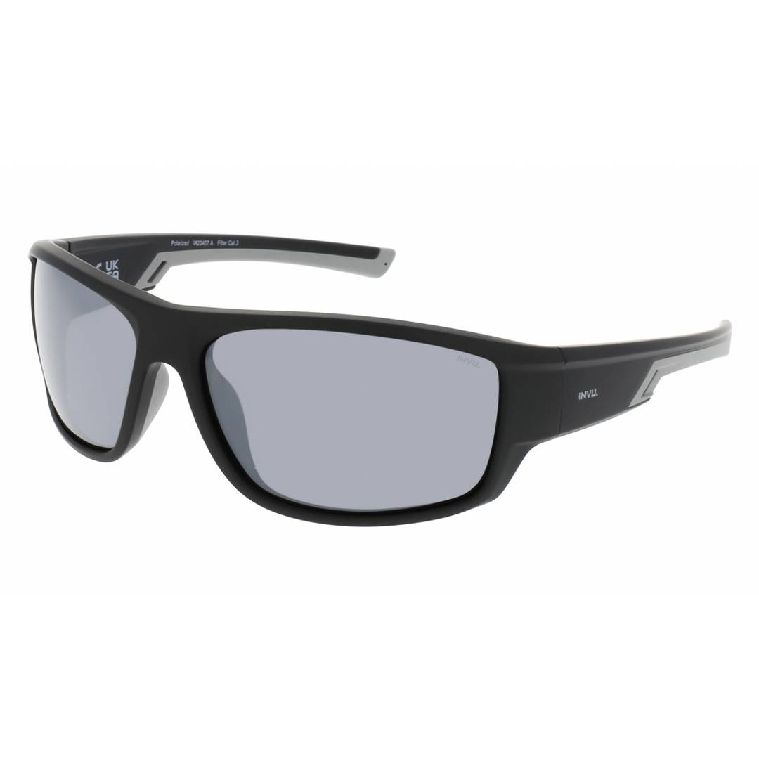 INVU IA22407A slnečné pánske okuliare matt blackmatt grey