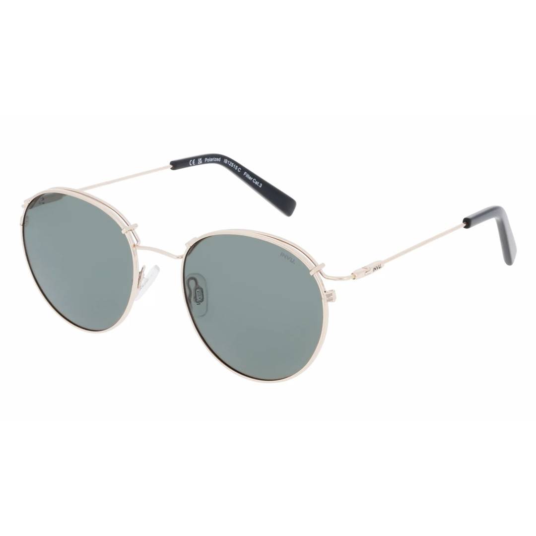 INVU IB12515C slnečné okuliare gold green