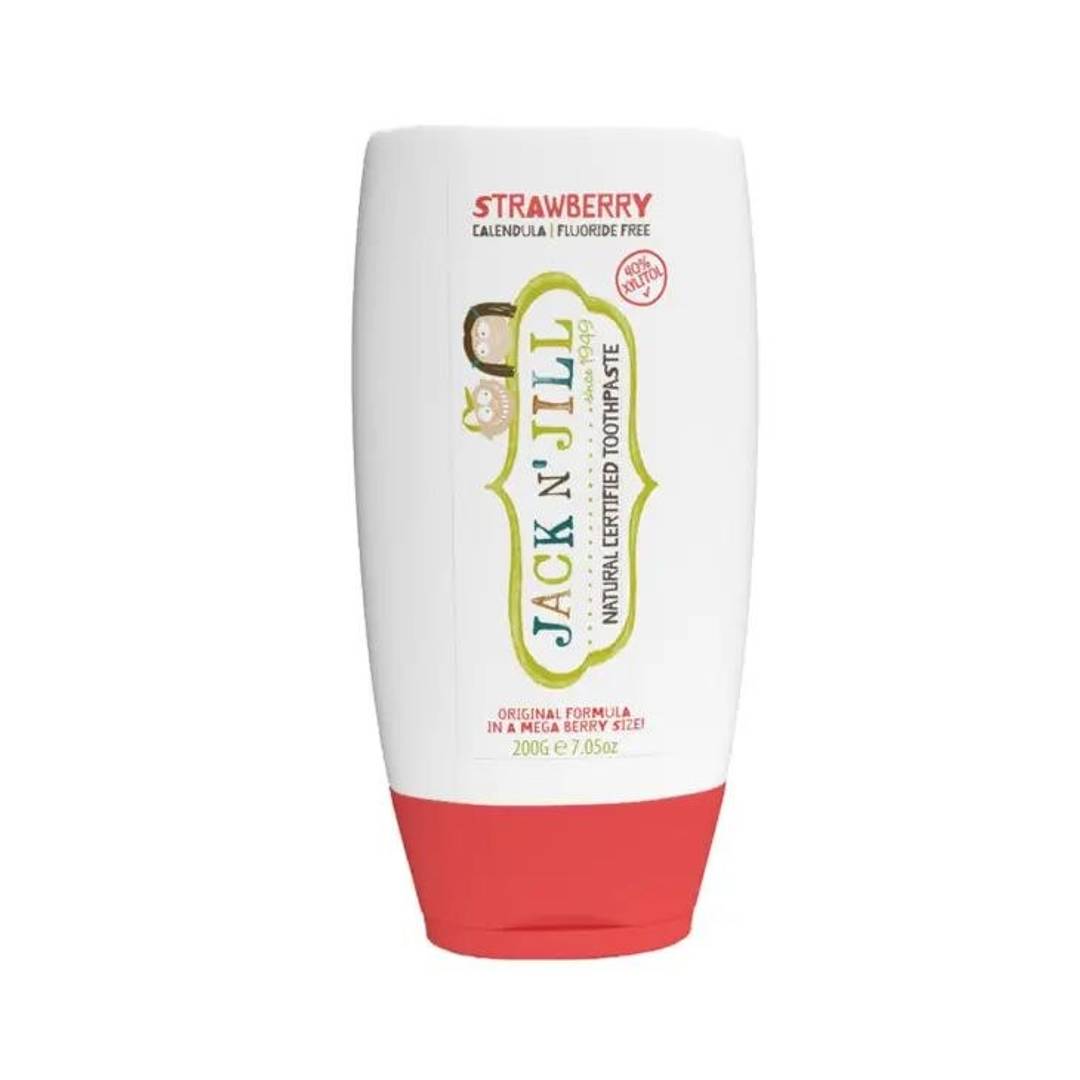 JACK N JILL prírodná zubná pasta Strawberry 200g