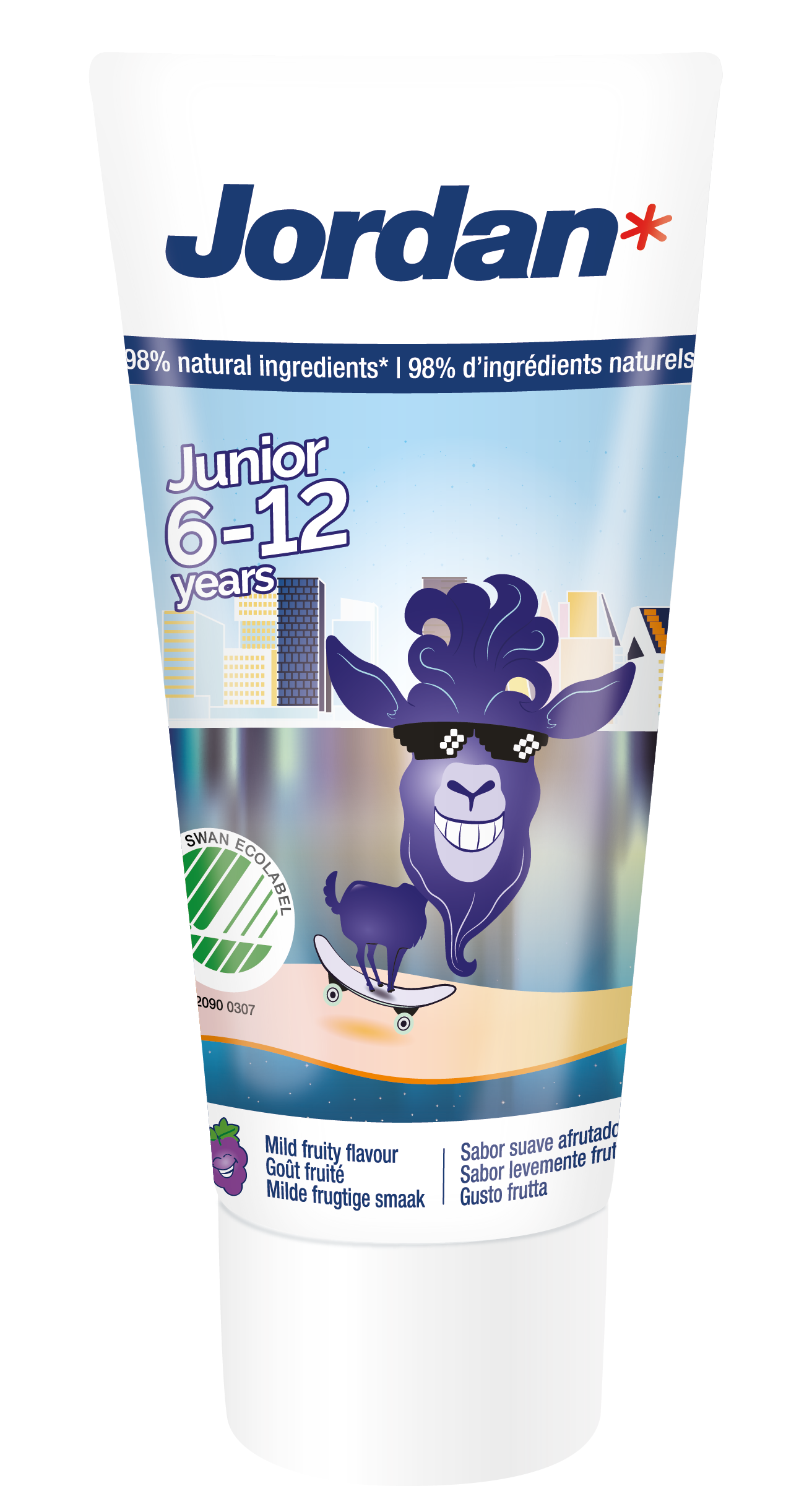 Jordan detská zubná pasta Junior