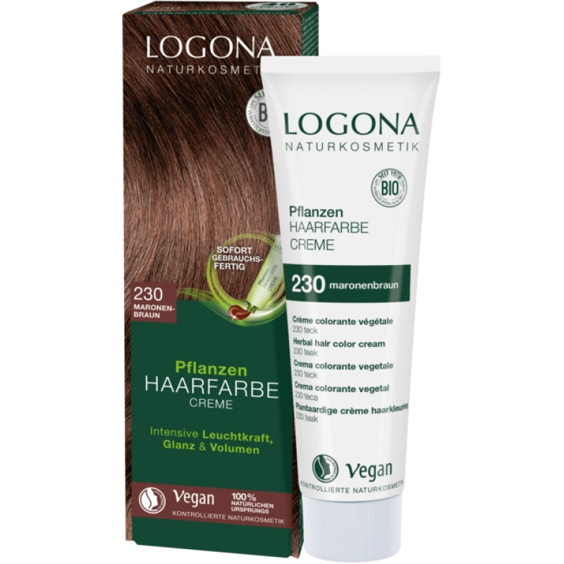 Krémová farba na vlasy gaštanovohnedá