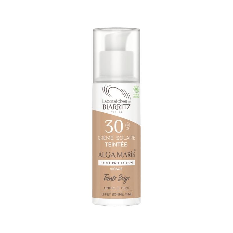 LABORATOIRES DE BIARRITZ - ALGA MARIS - tónovací krém s faktorom SPF30 BEIGE 50ml