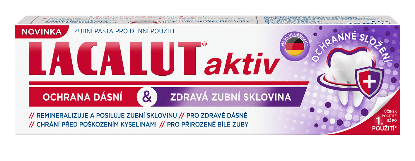 LACALUT aktiv ochrana ďasien & zdr. sklovina