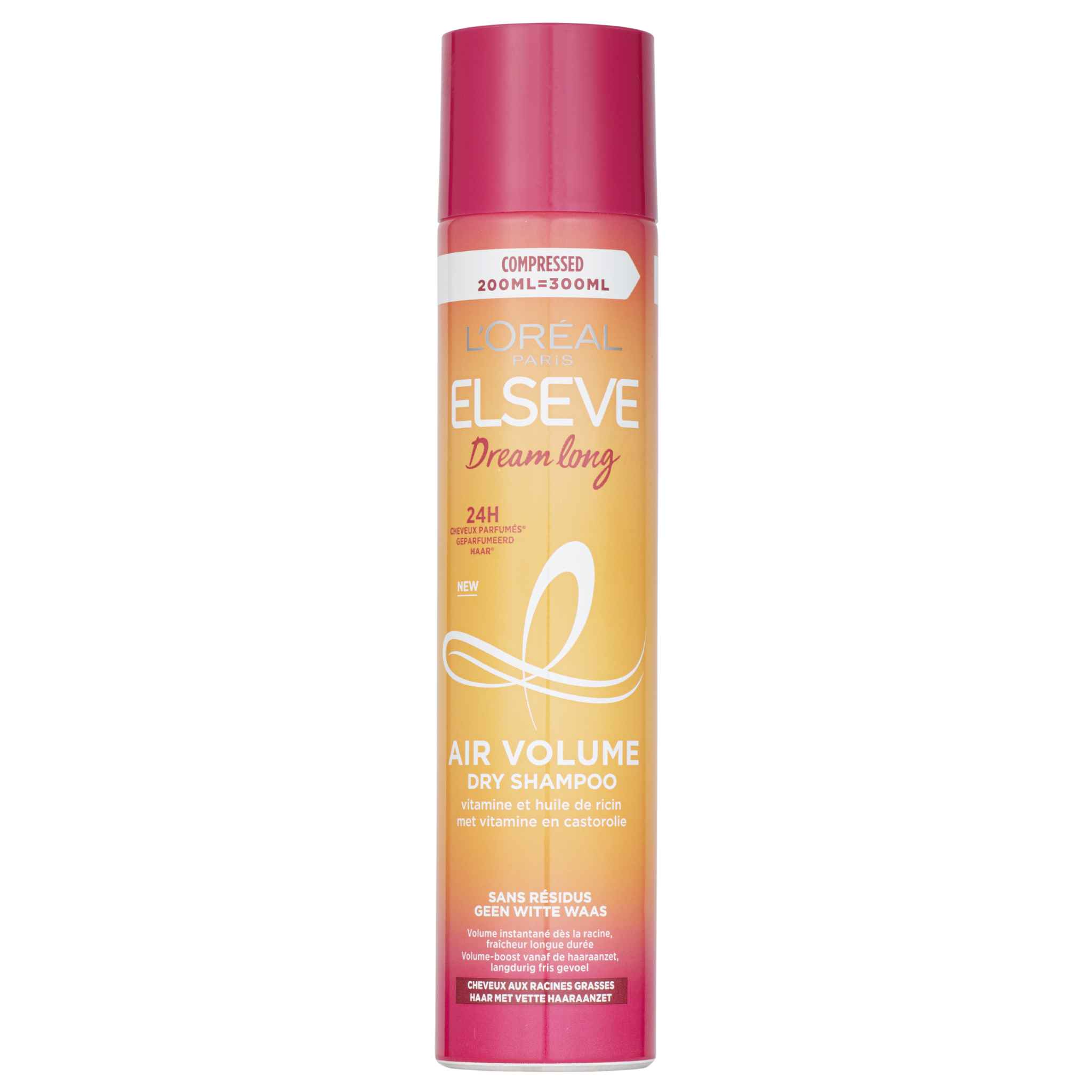 L´Oréal Paris Elseve Dream Long Air Volume suchý šampón na vlasy, 200 ml
