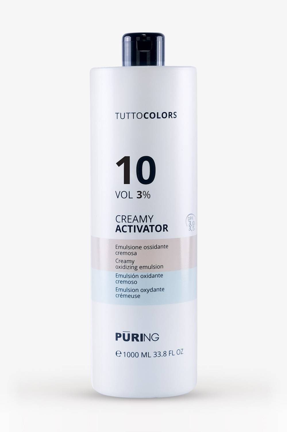 Maxima TuttoColors CREAMY ACTIVATOR 10 VOL. - 3% (Peroxid vodíka 3% pre farby na vlasy) - 1 000 ml
