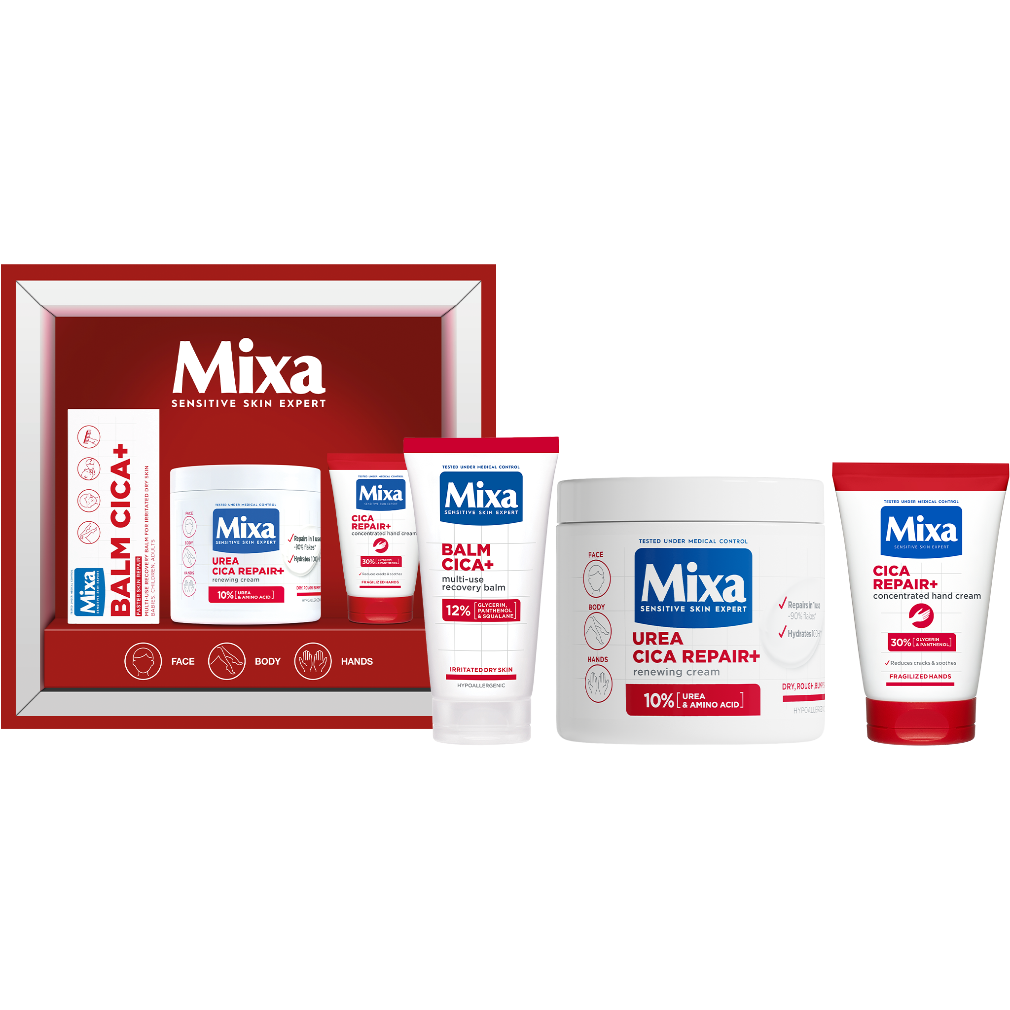 Mixa Cica Repair+ – vianočný set 2026