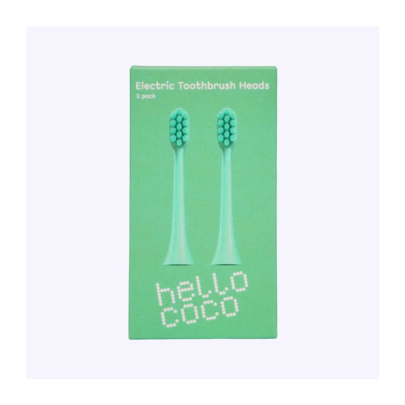 Náhradná hlavica k sonickej zubnej kefke zelená