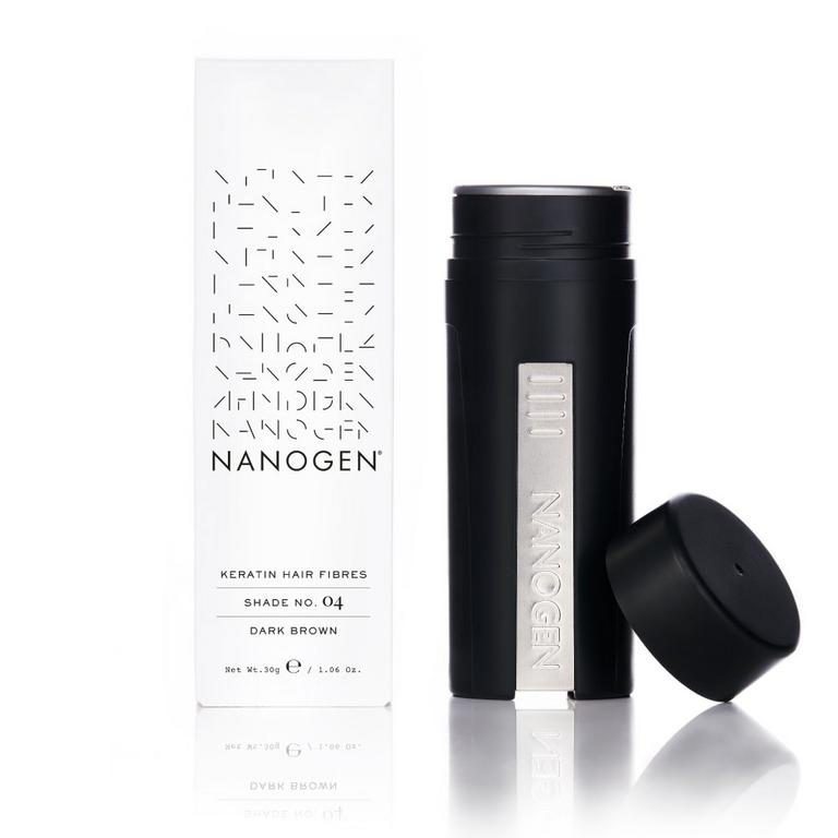Nanogen keratínové vlákna tmavo hnedá - na rast vlasov