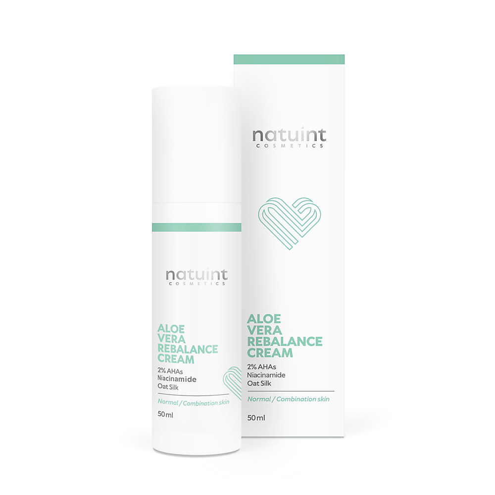 Natuint cosmetics - Pleťový krém s aloe vera a hodvábom