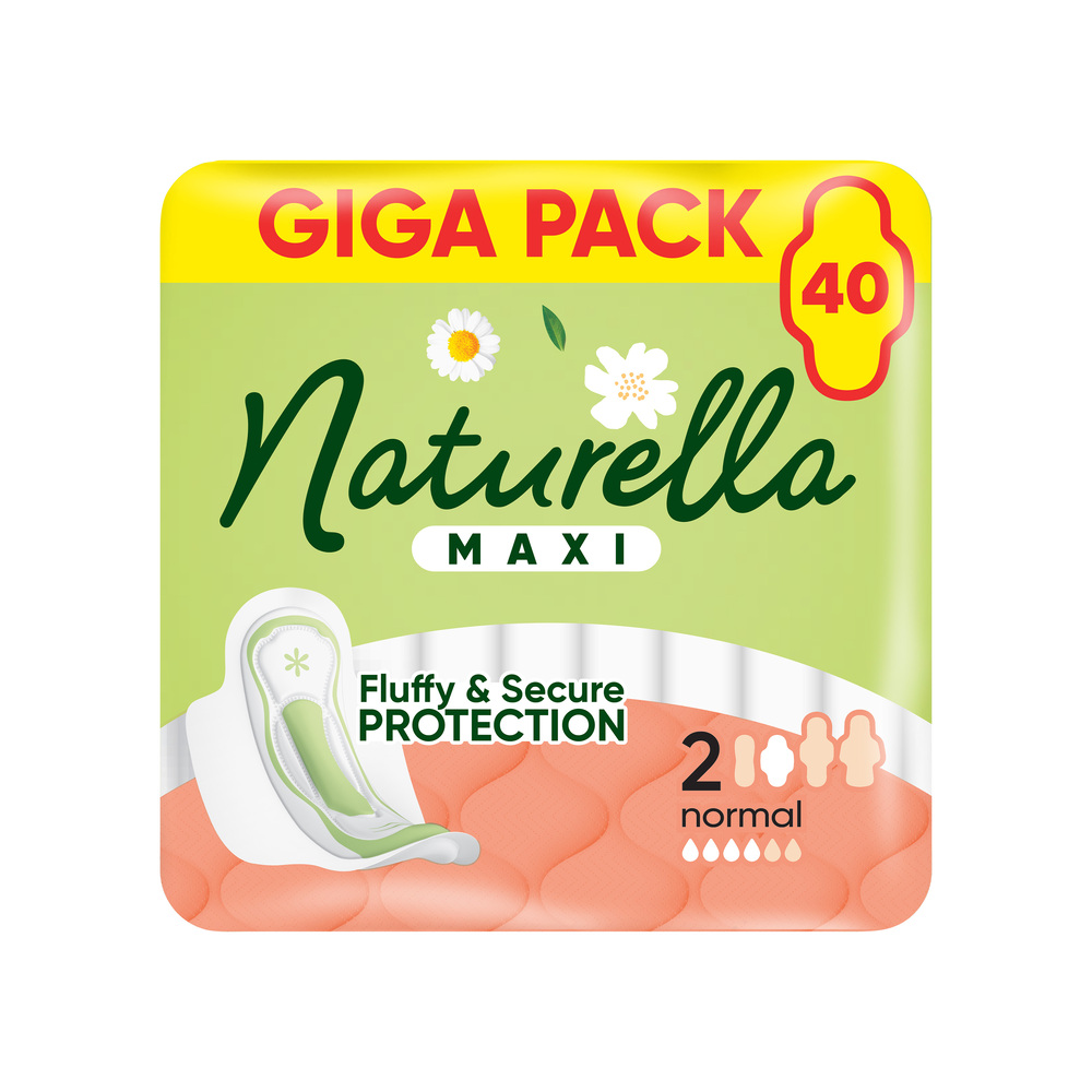 Naturella Classic, Veľkosť 2 Normal, Vložky S Krídelkami