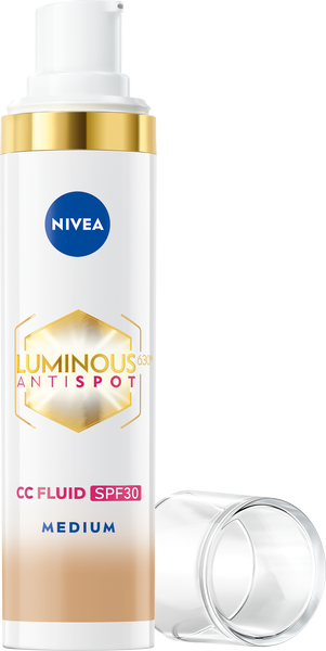 Nivea CC krém Cellular Luminous stredný