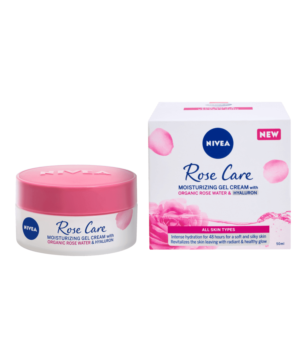 Nivea Denný krém proti vráskam Rose Touch