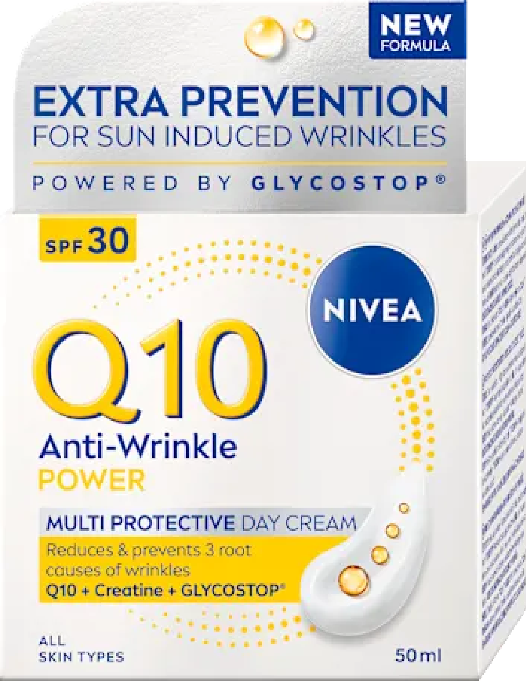 Nivea krém 150ml Q10 OF30 denný