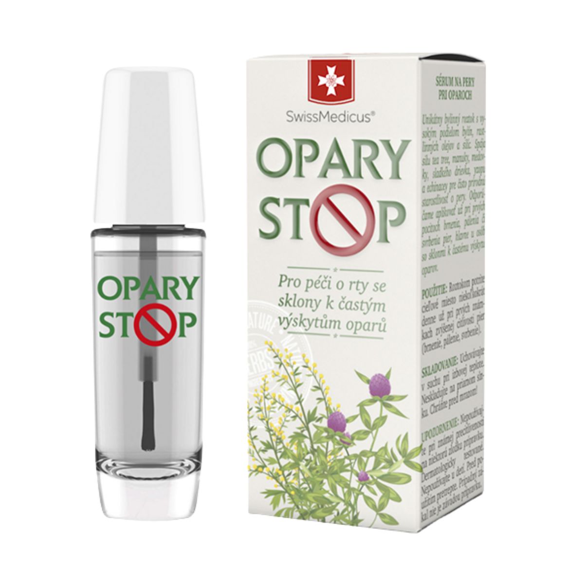 OparyStop - sérum na pery pri oparoch - 10 ml - SwissMedicus