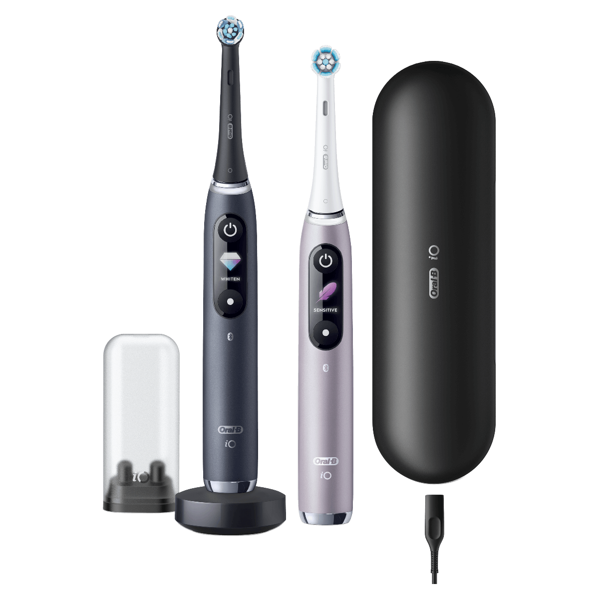 ORAL B IO SERIES 9 DUO BLACK&ROSE ELEKTRICKÁ ZUBNÁ KEFKA 
