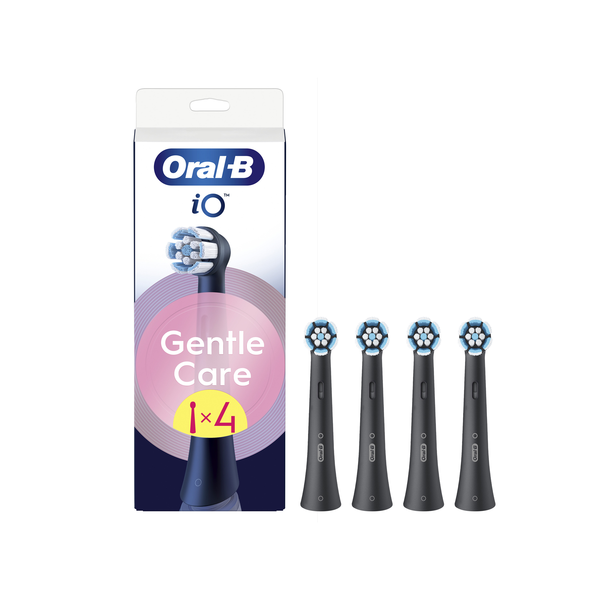 Oral-B iO Series Gentle Care, hlavice zubnej kefky pre citlivé ďasná, čierne