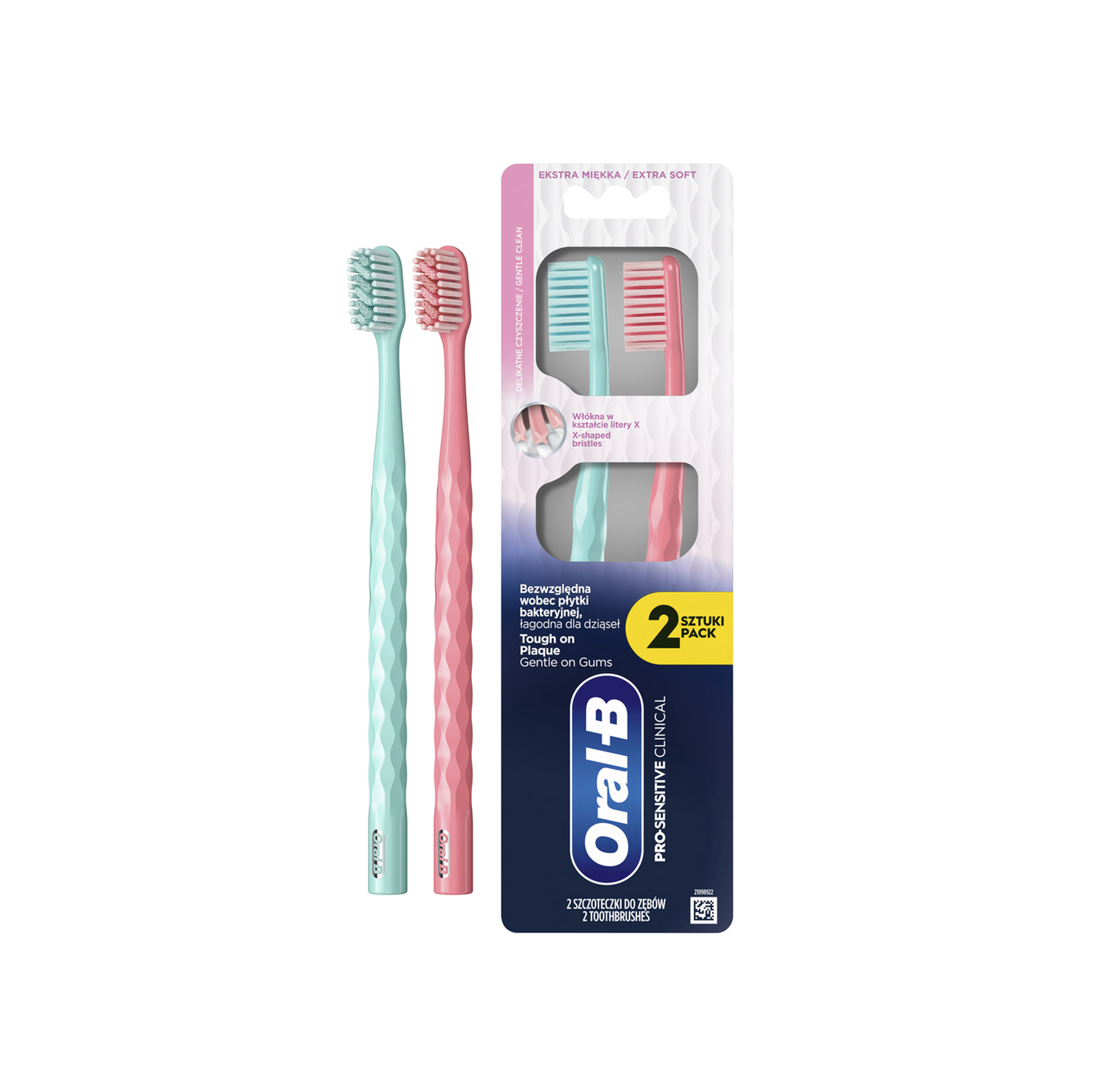 Oral-B Pro-Sensi Clinical manuálna zubná kefka, extra mäkká