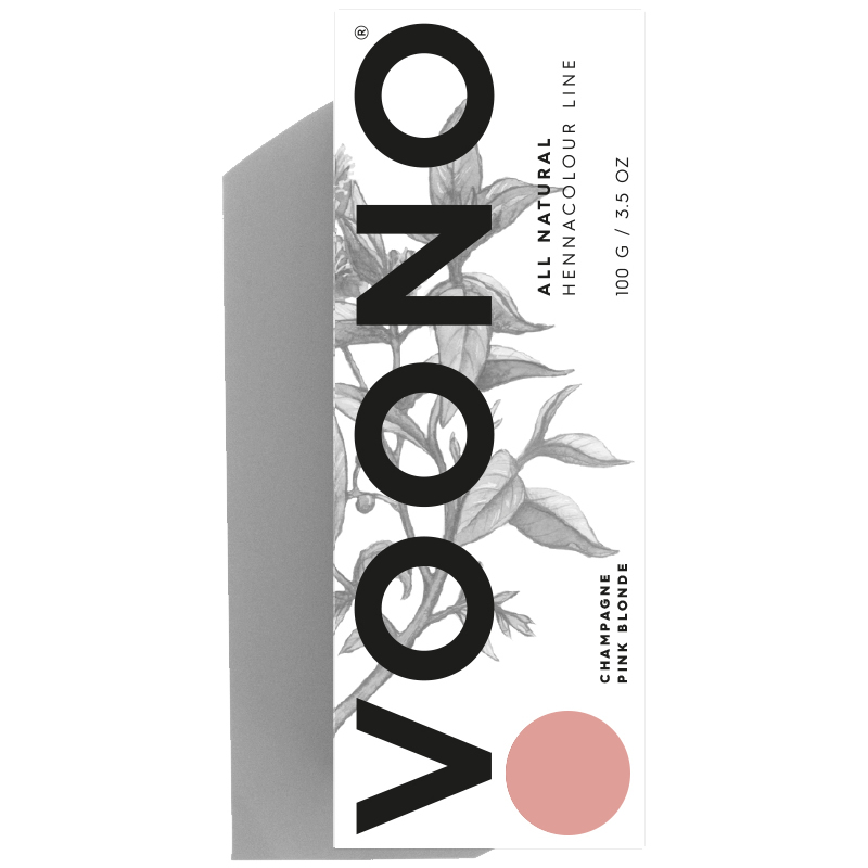 Prírodná farba na vlasy - Champagne Pink Blonde