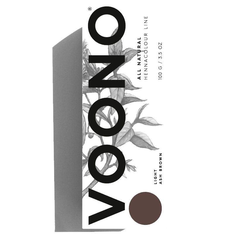 Prírodná farba na vlasy - Light Ash Brown