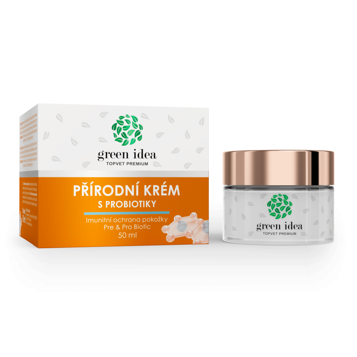 Prírodný krém s probiotikami 50 ml - Green idea