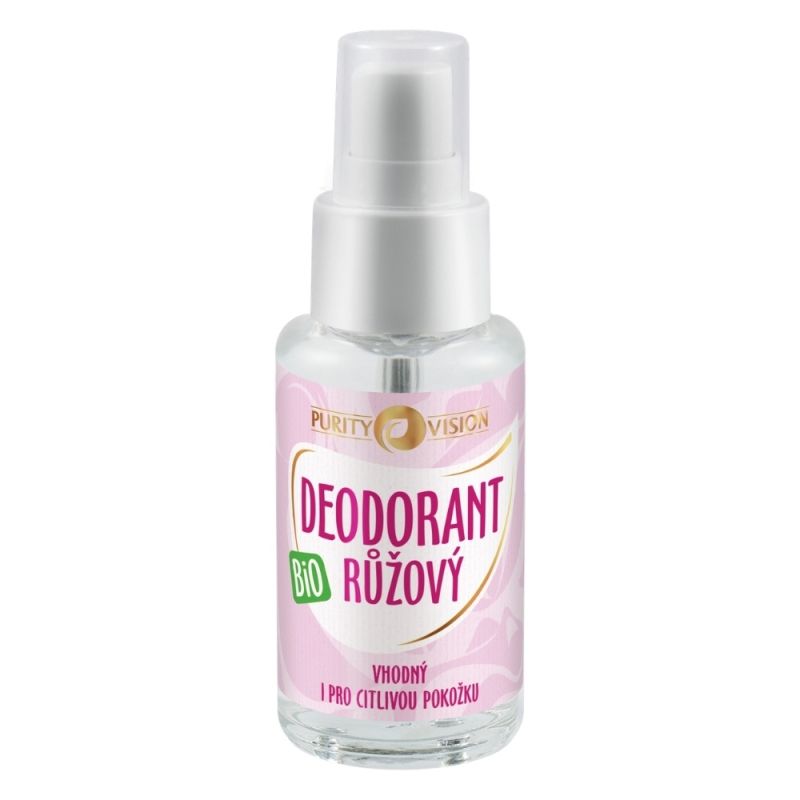 Purity Vision Bio Ruzovy Deodorant Sprej 50ml