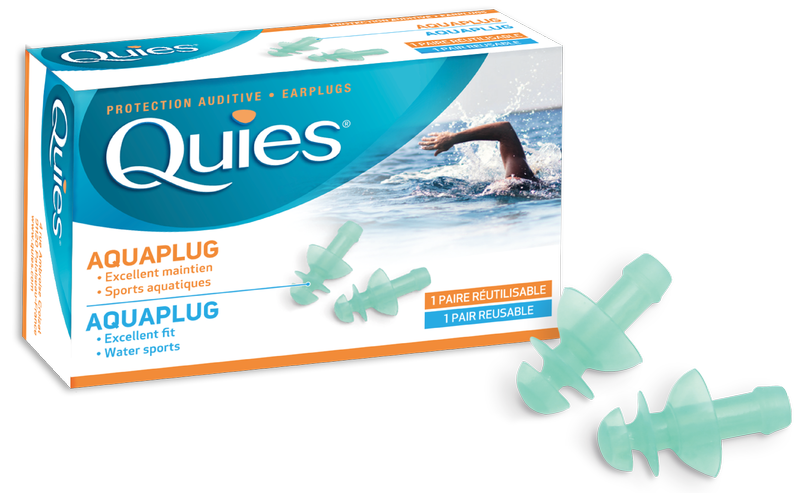 Quies AQUAPLUG Chrániče sluchu do vody