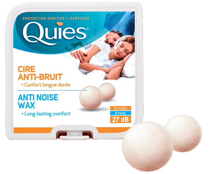 Quies Chrániče sluchu z prírodného vosku