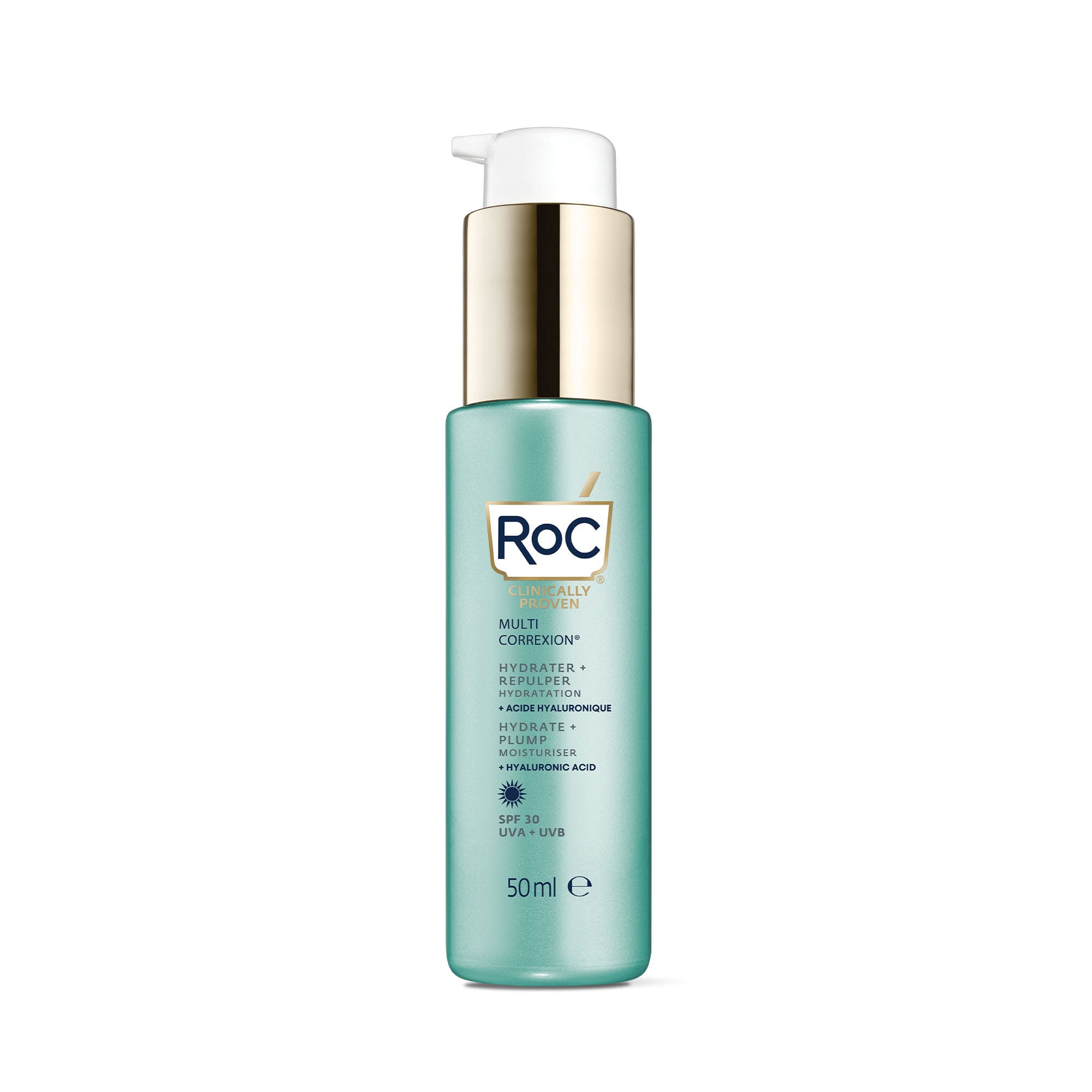 RoC Multi Correxion Hydrate + Plump hydratačný krém SPF30, 50 ml