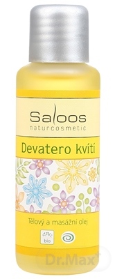 Saloos Devätoro kvetov telový a masážny olej