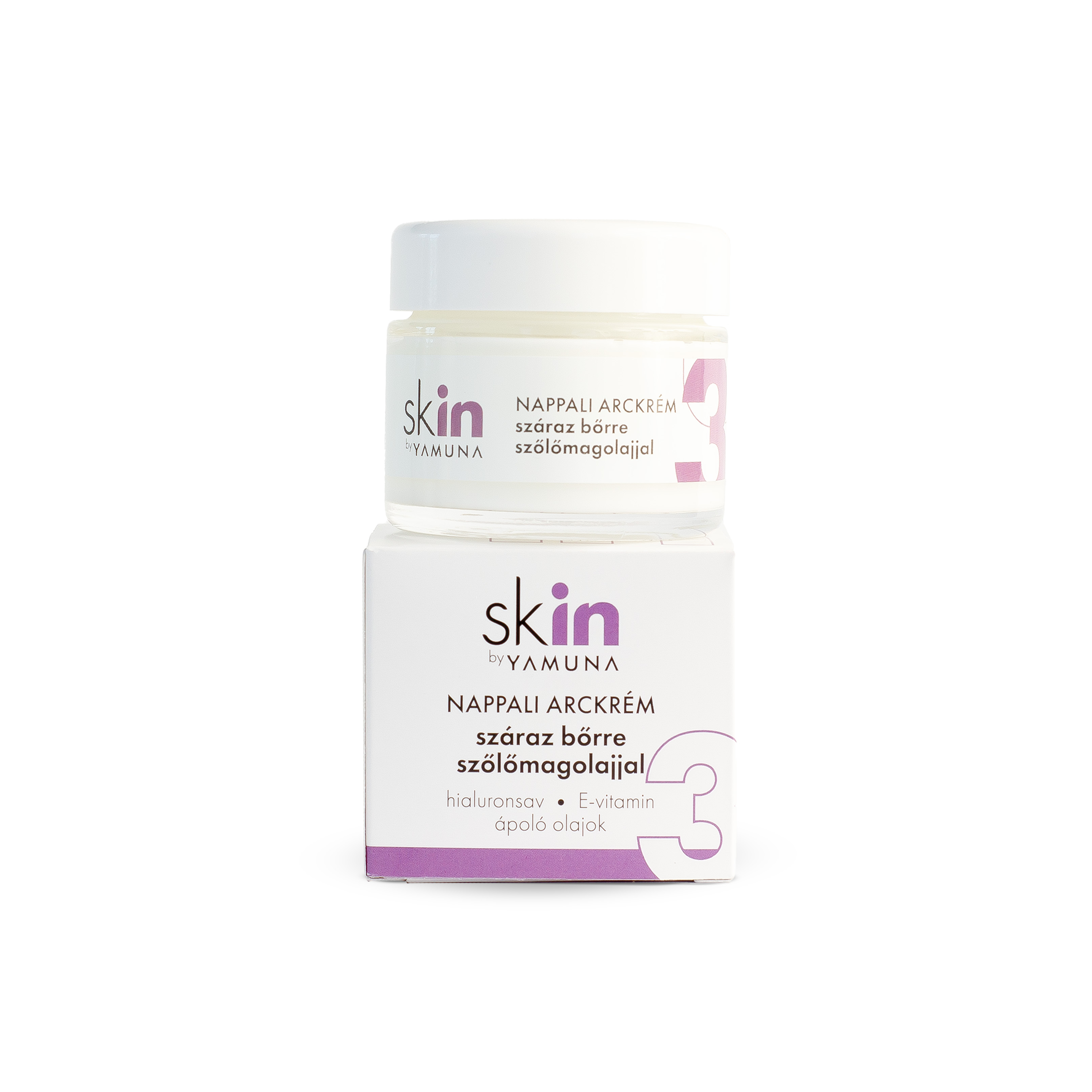 skIN by Yamuna Denný krém na suchú pleť s hroznovým olejom 50ml