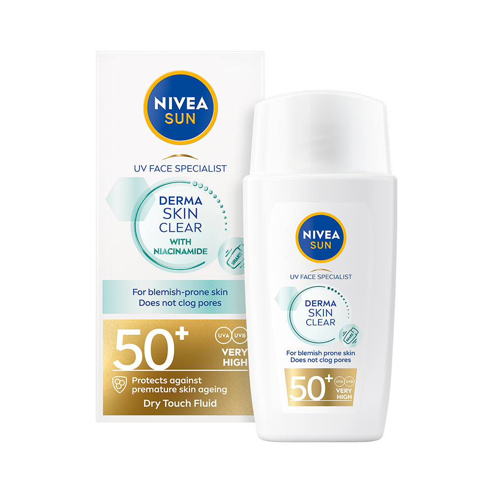 Sun Derma Skin Clear Ľahký krém na opaľovanie OF50+