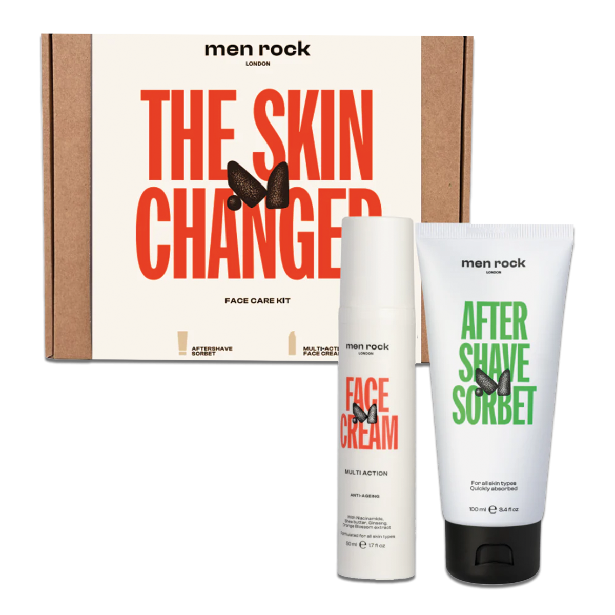 Súprava starostlivosti o mužskú pleť Men Rock The skin changer