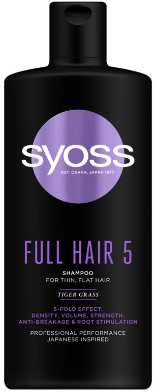 Syoss šampón na vlasy Full Hair 5D