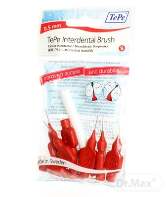 TePe medzizubné kefky 0,5 mm
