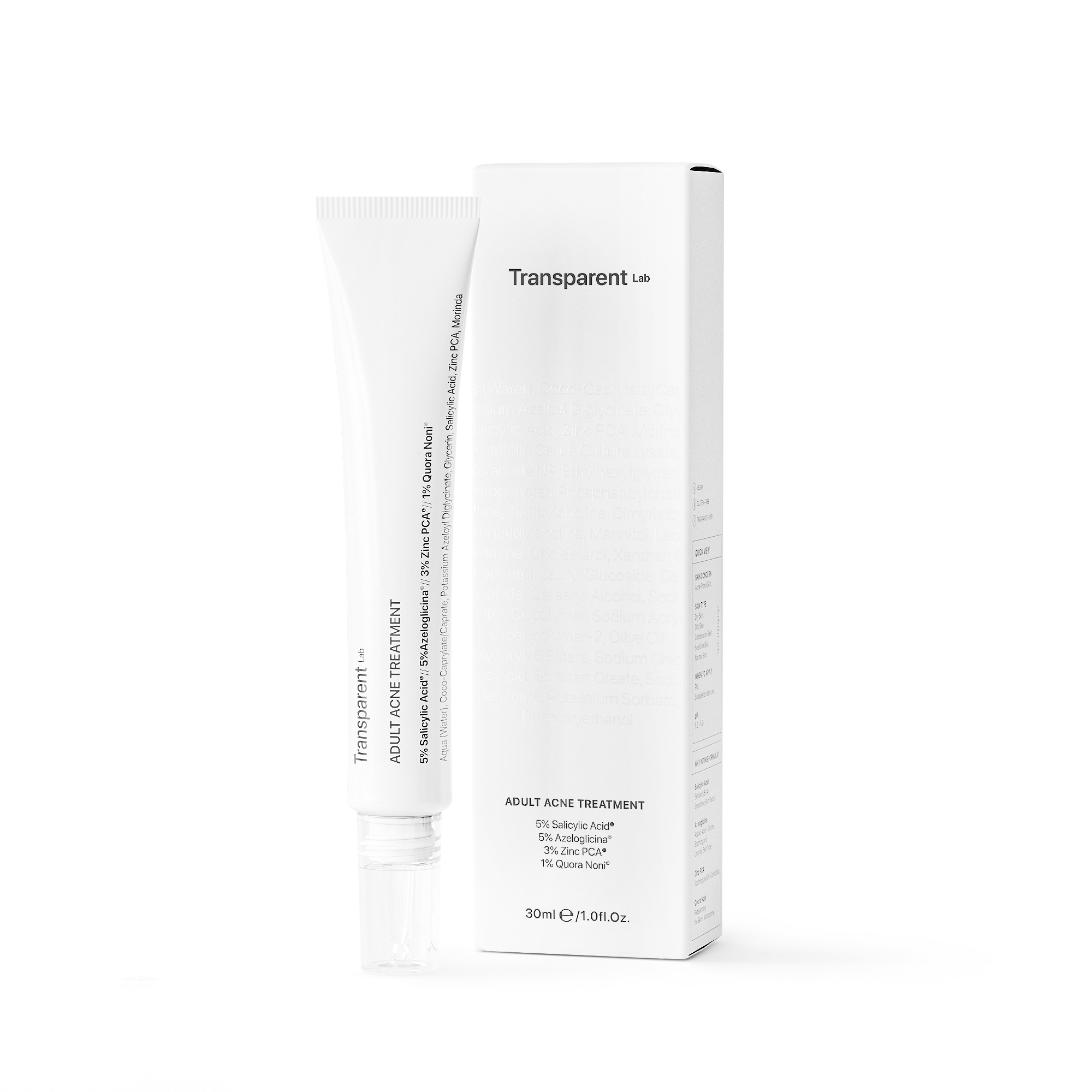 Transparent Lab ADULT ACNE Ošetrenie aknóznej pleti