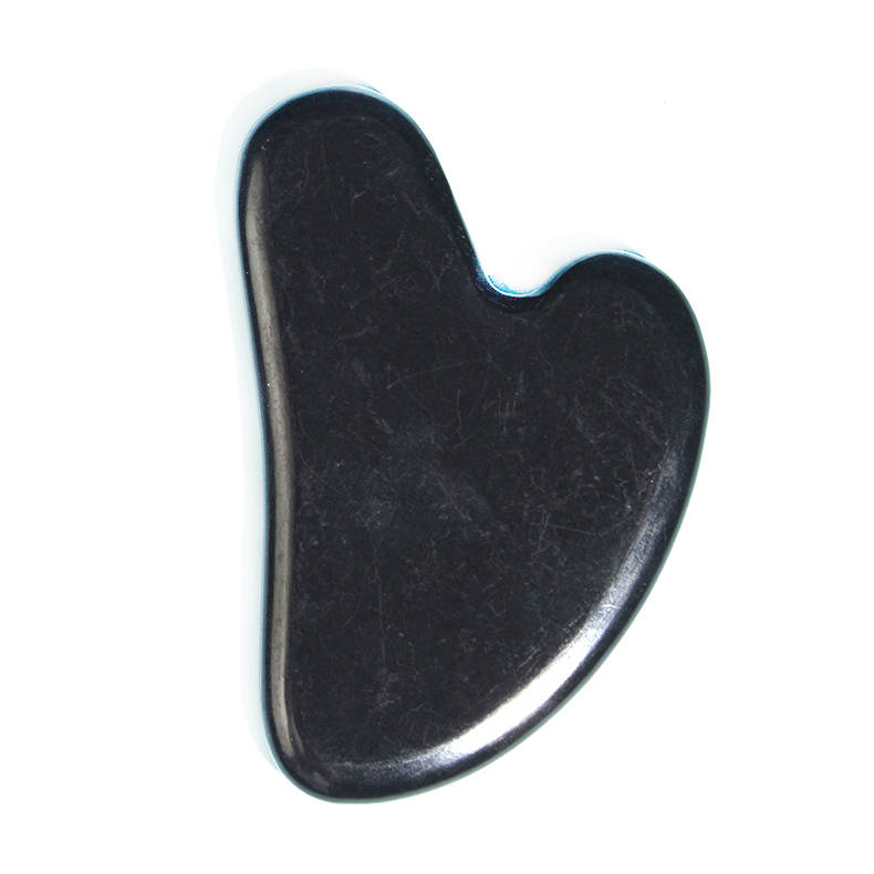Venoc Black bian masážny kameň guasha na tvár a dekolt