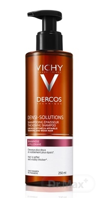 Vichy dercos densi-solutions zhusťujúci šampón na vlasy pre rednúce a slabé vlasy 250 ml