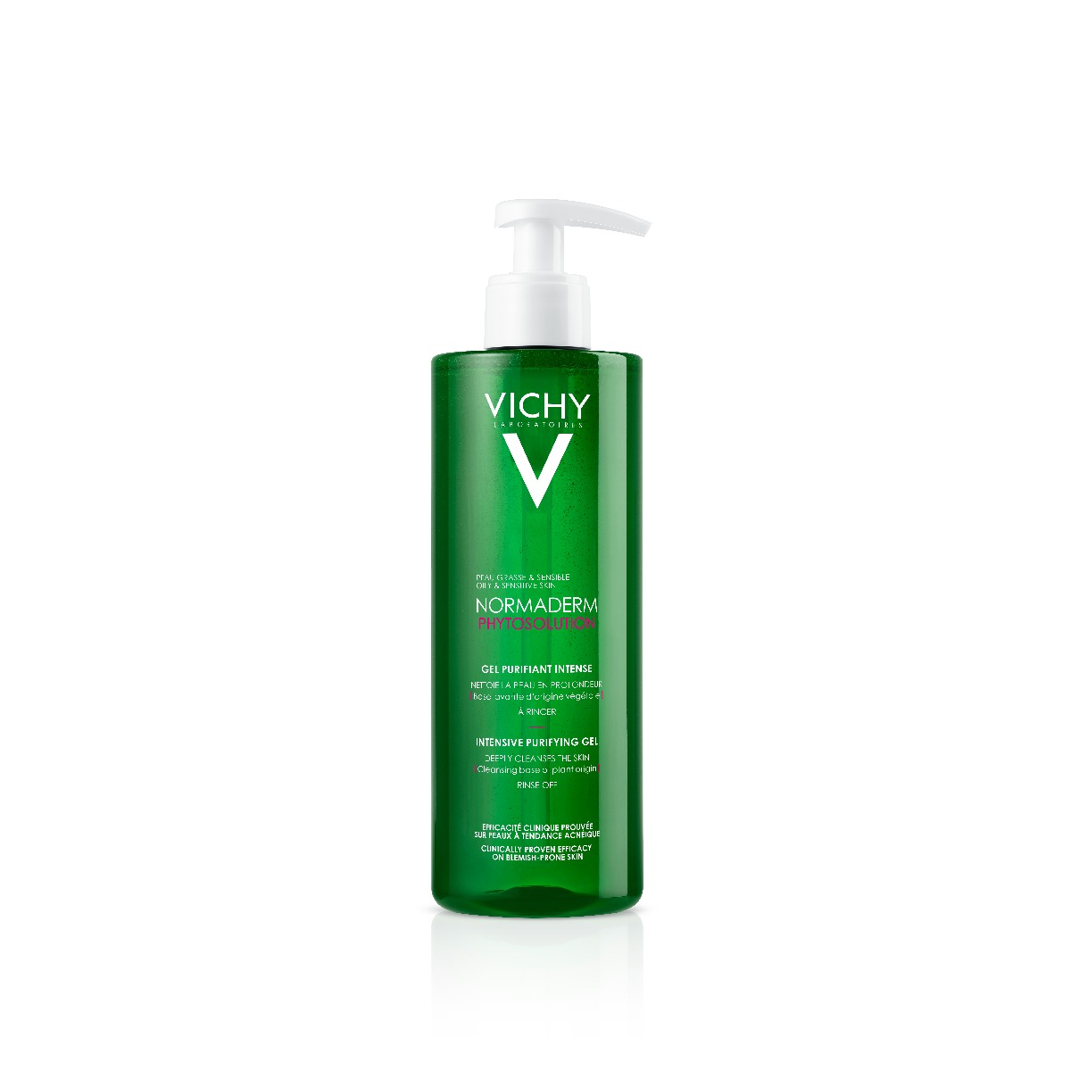 VICHY Normaderm Phytosolution Intenzívny čistiaci gél pre pleť so sklonom k akné 400 ml
